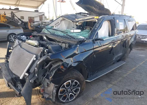 2022 Ford Expedition Xlt Max z USA, uszkodzony, nr VIN 1FMJK1JT1NEA66544